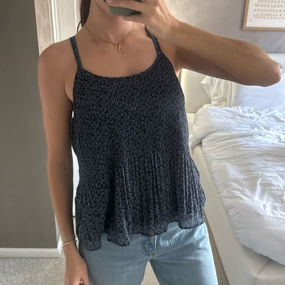 Abercrombie Flower Print Top - Picture 1 of 4